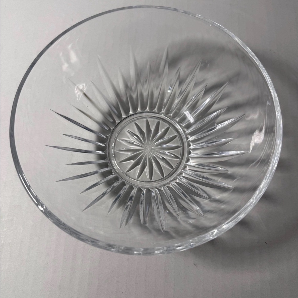 Vintage Princess House highlights Crystal Starburst Serveware Bowl